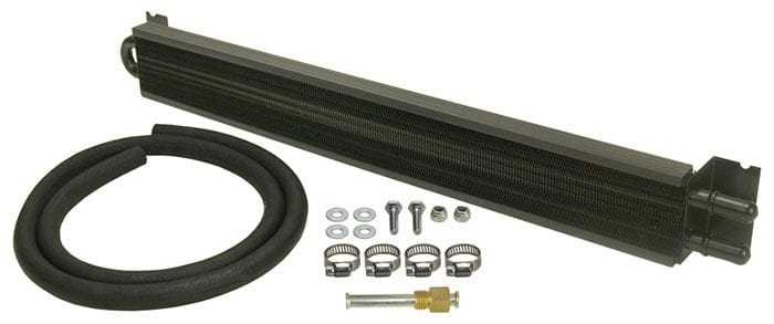 DERALE 23-5/8"L x 2-5/8"W x 1-3/4"D Universal Frame Rail Transmission Cooler DP13224 Autofit