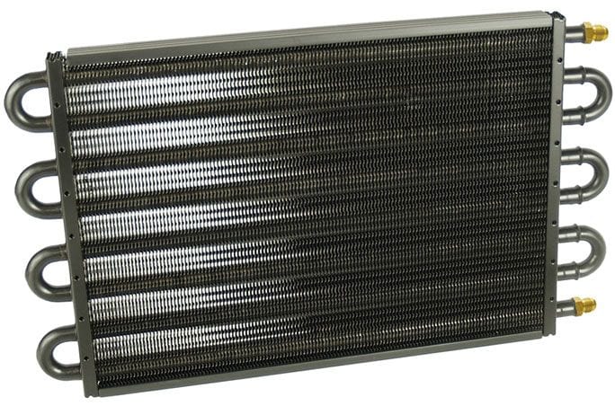 DERALE -6AN 17-1/2" L x 10-1/4" H x 3/4" W Derale Series 7000 Transmission Cooler DP13314 Autofit