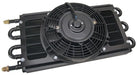 DERALE -6AN Inlets. 17-1/2" L x 7-5/8" H x 3-3/4" W Derale Dyno-Cool 6 Pass Remote Mount Cooler with Fan DP12731 Autofit