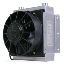 Derale 7/8"-14 Inlets 18 Row Hi-Flow Racing Remote Cooler with 8" Single Fan DP65861 Autofit