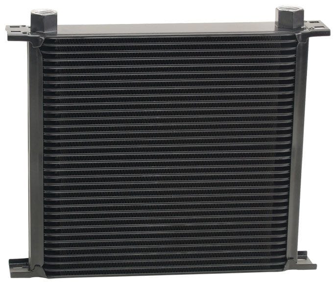 DERALE -8AN, 13" L x 10-7/8" H x 2" W, Number of Rows 34 Derale Stacked Plate Cooler (No Fittings) DP53478 Autofit