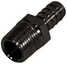 DERALE Derale Straight NPT Hose Barb Fitting 1/2" NPT Male x 1/2" Barb DP98103 Autofit