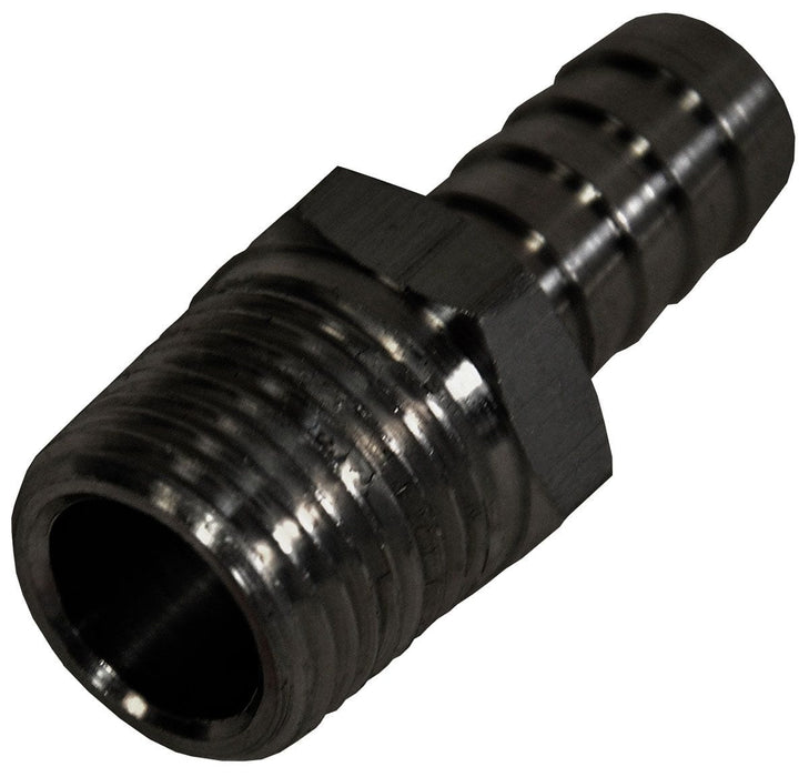 DERALE Derale Straight NPT Hose Barb Fitting 1/2" NPT Male x 1/2" Barb DP98103 Autofit