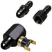 DERALE Hose Barb Fittings Included Derale Universal Standard Series In-Line Fluid Thermostat -6 AN x -6 AN DP13021 Autofit
