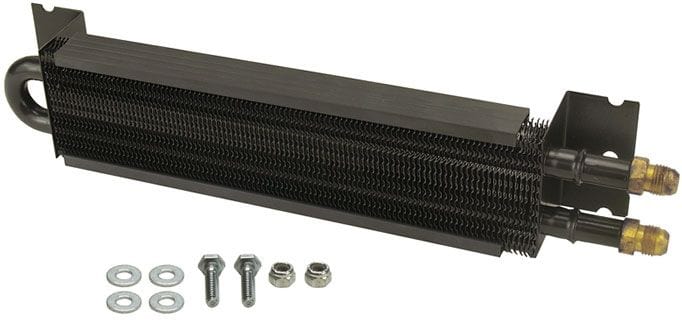 DERALE Includes Mounting Hardware Derale Universal Fluid Cooler 13-3/4"L x 2-1/2"W x 1-3/4"D DP13223 Autofit