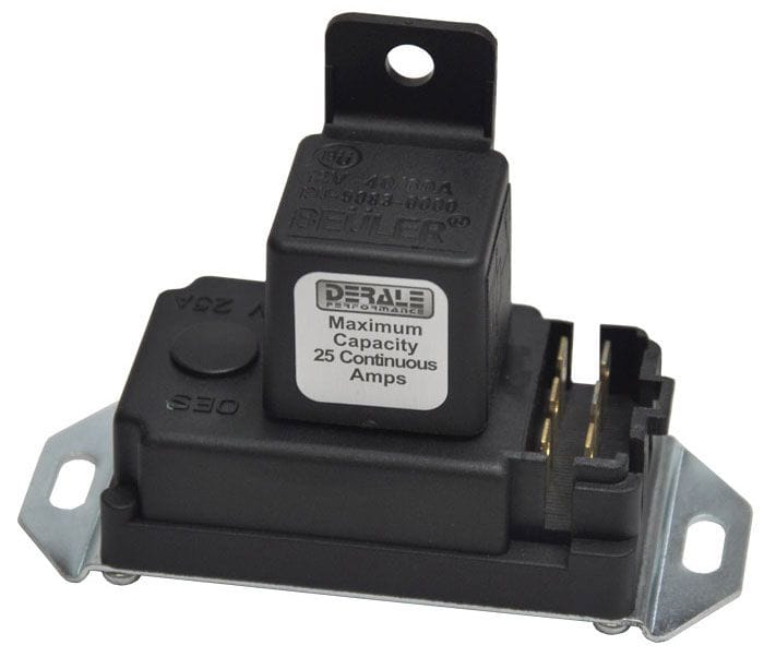 DERALE Maximum Capacity:25amps, Push - In Radiator Probe Derale Adjustable Electric Fan Controller DP16759 Autofit