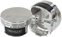 DIAMOND 4.005" bore, 3.622" stroke, 6.125" rod length, -2cc dome volume LS2 Flat Top Forged Pistons With Rings D11541-R1-8 Autofit