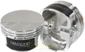 DIAMOND 4.005" bore, 4.000" stroke, 6.125" rod length, -2cc dome volume LS2 Flat Top Forged Pistons With Rings D11542-R1-8 Autofit