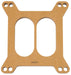 Edelbrock 1/2" Wood Divided Carburettor Spacer ED8722 Autofit