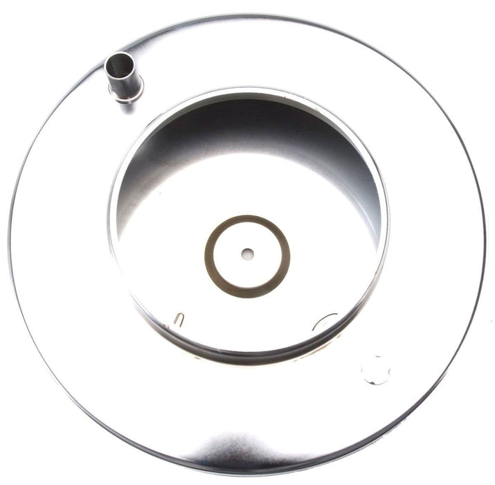 EDELBROCK 10" diameter with 2" element, 3-1/2" overall height Pro-Flo Chrome Air Cleaner ED1208 Autofit