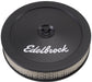 EDELBROCK 10" X 2" round Air Cleaner with black powder coat finish 3-1/2" tall Signature Series Air Cleaner ED1203 Autofit
