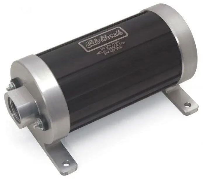 EDELBROCK 120 GPH at 45 psi, -12 AN inlet/outlet for EFI applications Victor EFI Electric Fuel Pump ED1794 Autofit