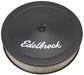 EDELBROCK 14" round Air Cleaner with black powder coat finish, 3-3/4" tall Signature Series Air Cleaner ED1223 Autofit
