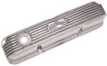 EDELBROCK 1958-1976 Ford FE, 5" overall ht. Classic Aluminium Series Valve Covers - Polished Finish ED4162 Autofit