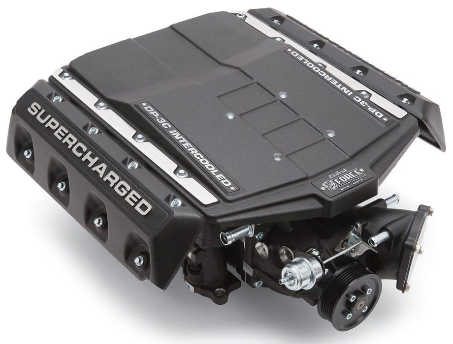EDELBROCK 2015-17 Ford Mustang 5.0L V8 E-Force Supercharger Kit, Stage 1 Street Systems 690 HP ED1586 Autofit