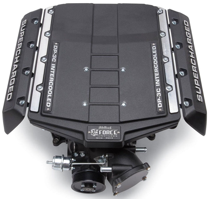 EDELBROCK 2015-17 Ford Mustang 5.0L V8 E-Force Supercharger Kit, Stage 1 Street Systems 690 HP ED1586 Autofit
