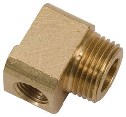 EDELBROCK 3/8" male x 1/8" female NPT fitting, when used with ED2101 or ED5001 Low Profile Vacuum Fitting for Holley Double Pumper ED8096 Autofit