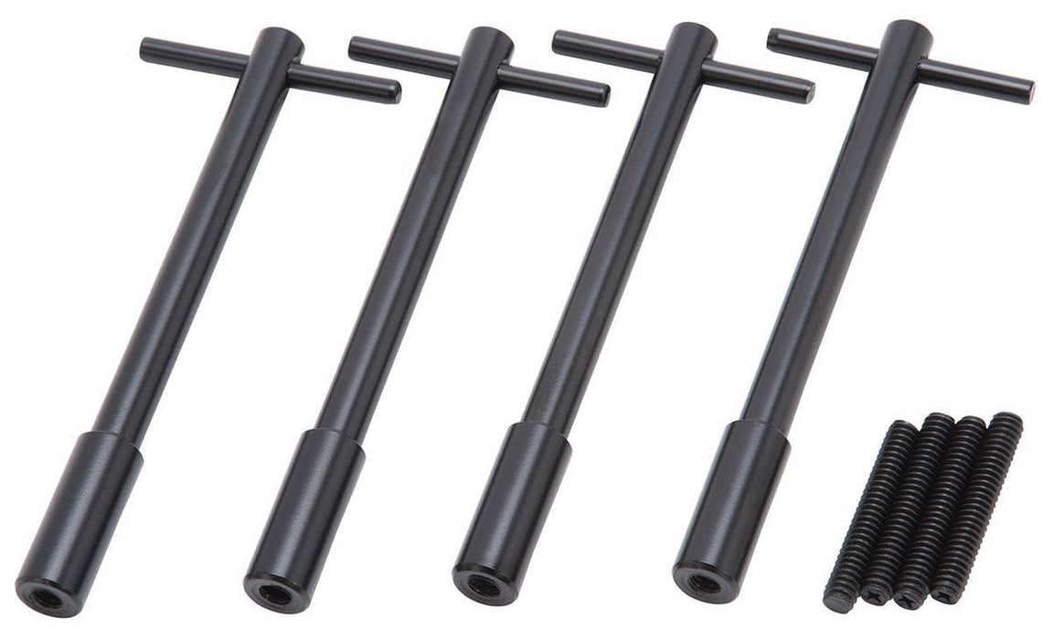 EDELBROCK 5" Black Wing Nuts (4 pack) ED44023 Autofit