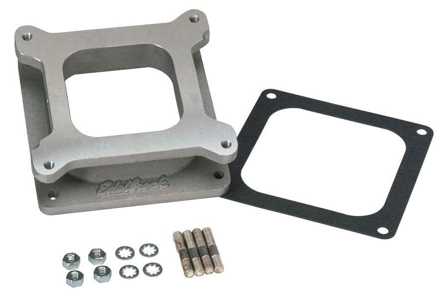 EDELBROCK Adapts 4500 Series manifold flange to 4150 Series standard flange car Carburettor Adapter - 2" ED8716 Autofit