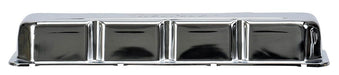 EDELBROCK AMC 290-304-343-360-390-401 V8 '67-91 (no baffle), 3" overall height Signature Series Chrome Valve Covers ED4431 Autofit