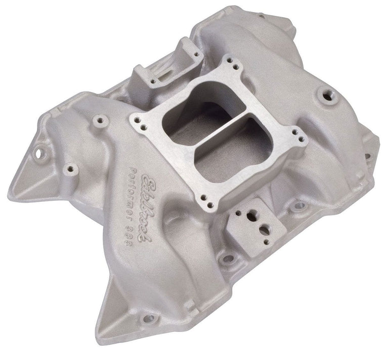 EDELBROCK BB Chrysler 361-400, Idle - 5500 rpm, Dual Plane, EGR/non-EGR Performer 383 Intake Manifold ED2186 Autofit