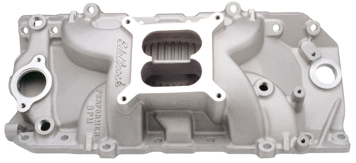 EDELBROCK Big Block Chevy 396-502 oval port, 1500 to 6500 rpm Performer RPM Intake Manifold ED7161 Autofit