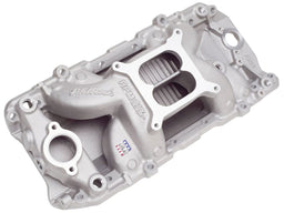 EDELBROCK Big Block Chevy oval port heads, 1500-6500 rpm RPM Air-Gap 2-O Intake Manifold ED7561 Autofit