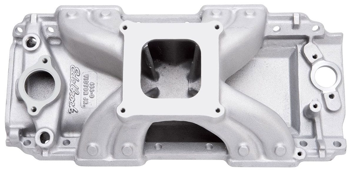 EDELBROCK Big Block Chevy oval port heads, 3500-7500 rpm Victor Jr. 454-O Intake Manifold ED2904 Autofit