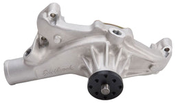 EDELBROCK Big Block Chevy, Short-Style pump for Serpentine Belt, 5/8" pilot sha Victor Series Aluminium Water Pump - Reverse Rotation ED8854 Autofit