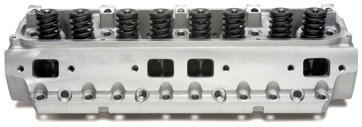 EDELBROCK Big Block Chrysler, 84cc chambers, great torque and horsepower up to Performer RPM Chrysler 440 Cylinder Heads - Single - Complete ED60929 Autofit