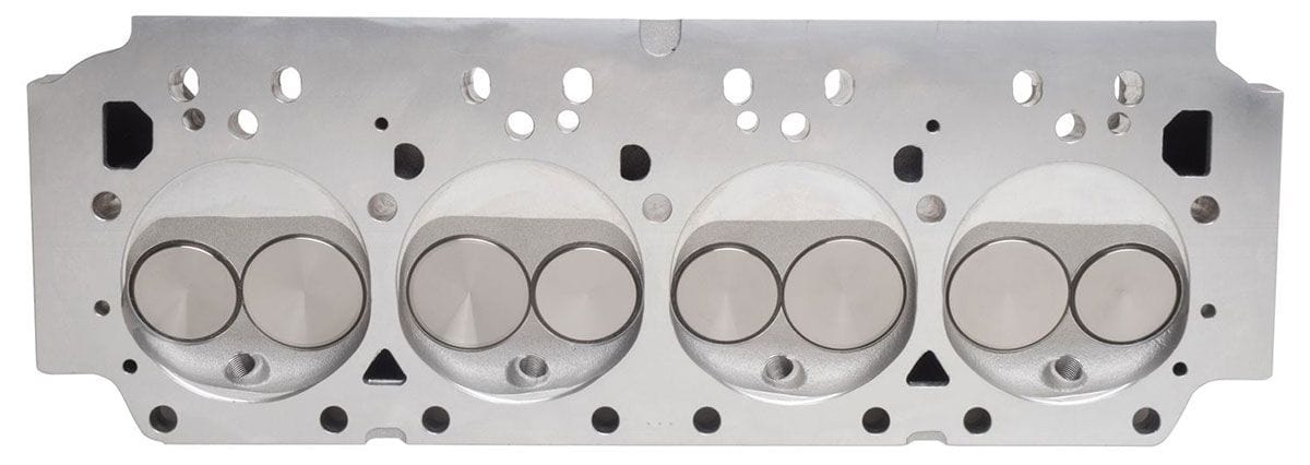 EDELBROCK Big Block Chrysler, 88cc chambers, great torque and horsepower up to Performer RPM Chrysler 440 Cylinder Heads - Single - Complete ED60189 Autofit