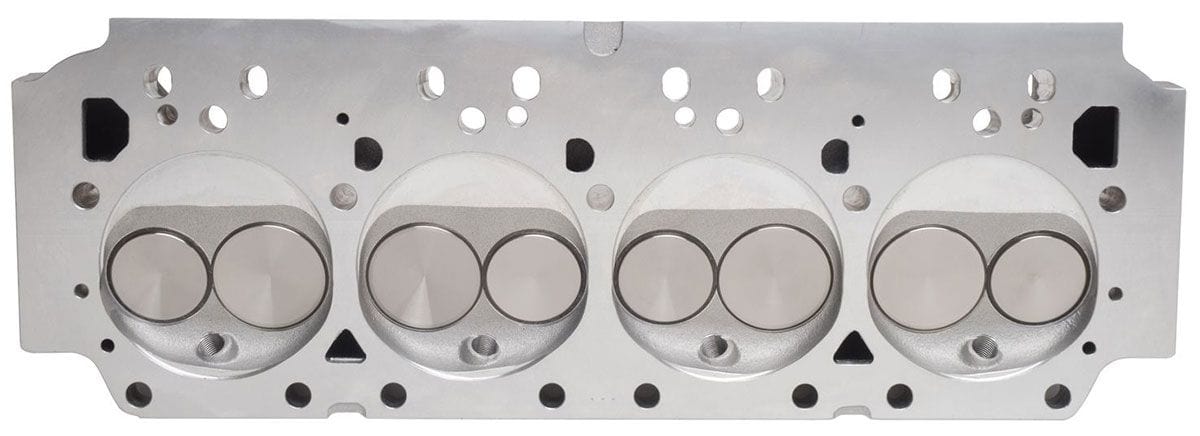 EDELBROCK Big Block Chrysler, 88cc chambers, great torque and horsepower up to Performer RPM Chrysler 440 Cylinder Heads - Single - Complete ED60189 Autofit