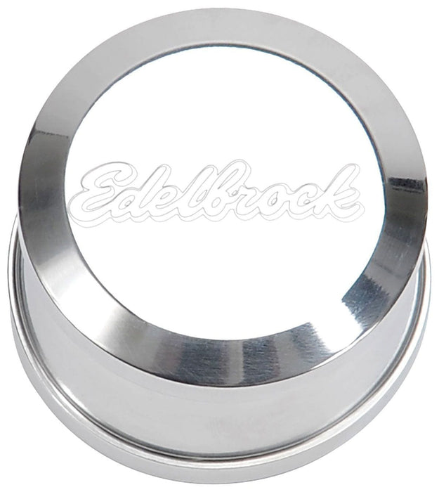 EDELBROCK Billet Aluminium Breather, Polished, Push-in style Elite Series Breathers ED4213 Autofit