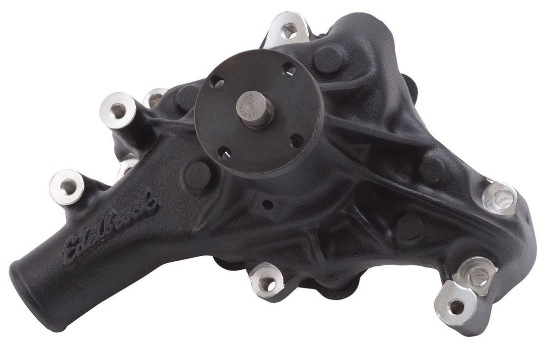 EDELBROCK Black Finish Suit SB Chev, Long Style, 5/8" pilot shaft Victor Series Aluminium Water Pump ED88113 Autofit