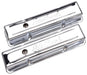 EDELBROCK Chevrolet 262-400 '59-86 (tall), 3.7" overall height Signature Series Chrome Valve Covers ED4649 Autofit