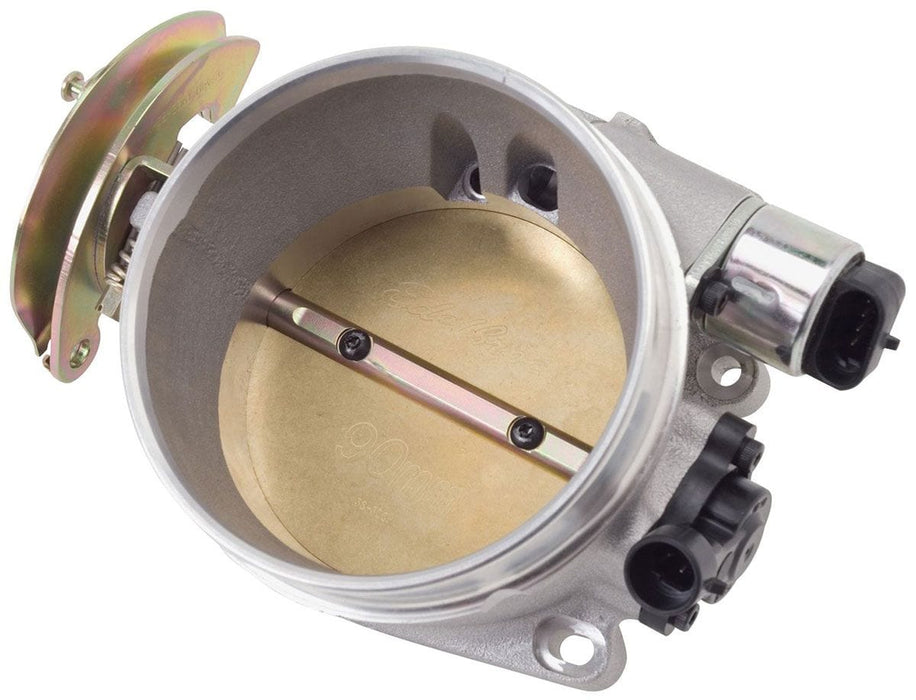 EDELBROCK Chevy LS Series 90mm (includes TPS/IAC) Victor Racing Throttle Body ED3864 Autofit