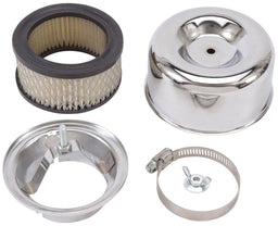 EDELBROCK Chrome Suit Edelbrock 94 Carburettor Air Cleaner Assembly ED1202 Autofit