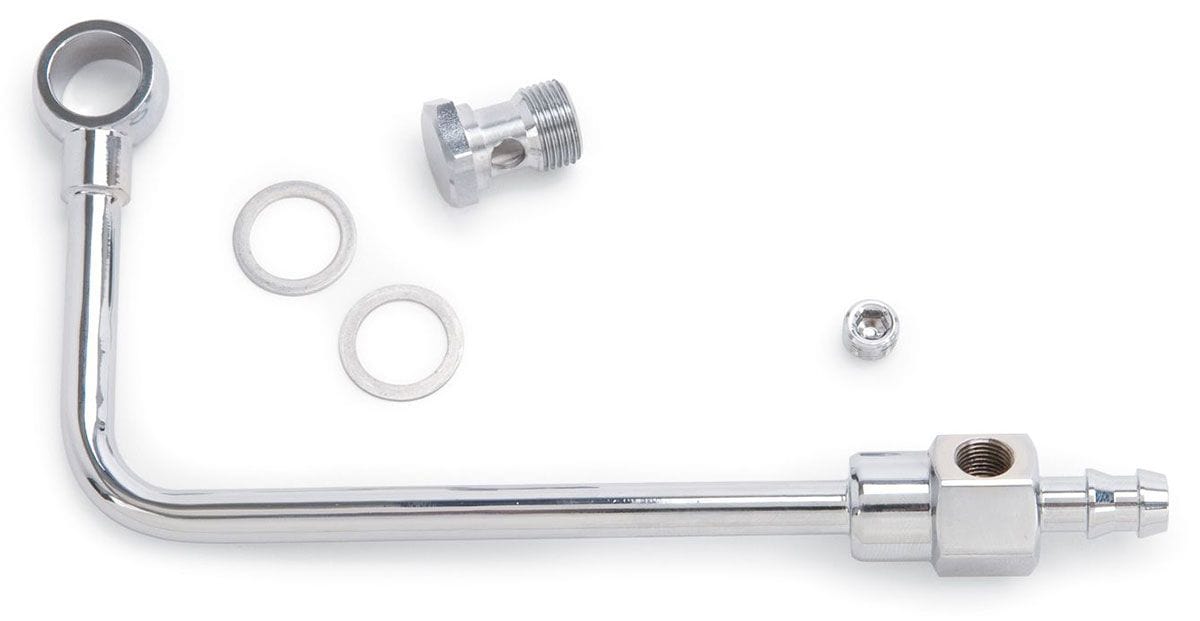 EDELBROCK CHROMED STEEL FUEL LINE FOR ED ED8126 Autofit