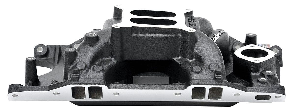EDELBROCK Chrysler 318-360, 1500-6500 rpm RPM Air-Gap 340/360 Intake Manifold ED75763 Autofit