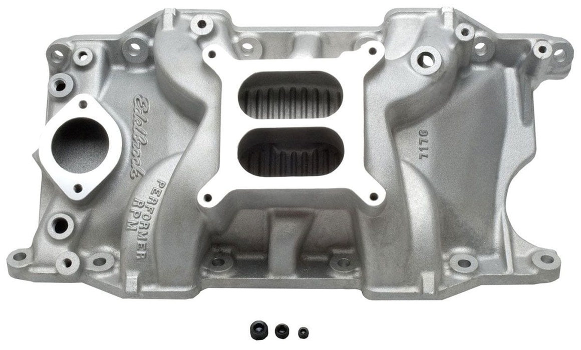 EDELBROCK Chrysler 318-360, 1500 to 6500 rpm Performer RPM Intake Manifold ED7176 Autofit