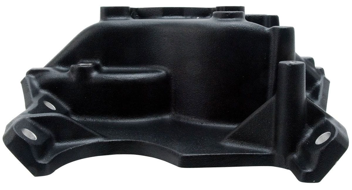 EDELBROCK Chrysler 318-360, Idle - 5500 rpm, Dual Plane, non-EGR, Black Finish Performer Intake Manifold ED21763 Autofit