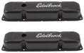 EDELBROCK Chrysler 361-383-400-413-426-440 '58-79, 3.6" overall height Signature Series Black Valve Covers ED4493 Autofit