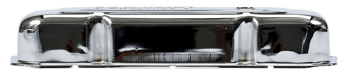 EDELBROCK Chrysler 361-383-400-413-426-440 '58-79, 3.6" overall height Signature Series Chrome Valve Covers ED4491 Autofit