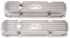 EDELBROCK Chrysler Big Block 383-440, 4" overall ht. Classic Aluminium Series Valve Covers - Polished Finish ED4192 Autofit