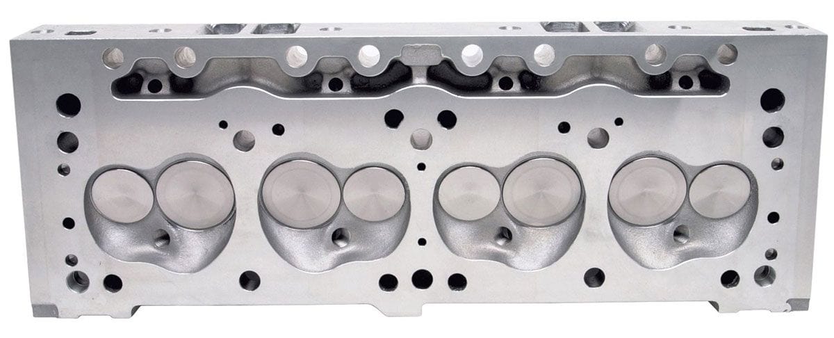 EDELBROCK Chrysler Magnum 1992 & later 5.2L-1993 & later 5.9L, 58cc chambers, 1 Performer RPM Cylinder Heads - Single - Complete ED61779 Autofit
