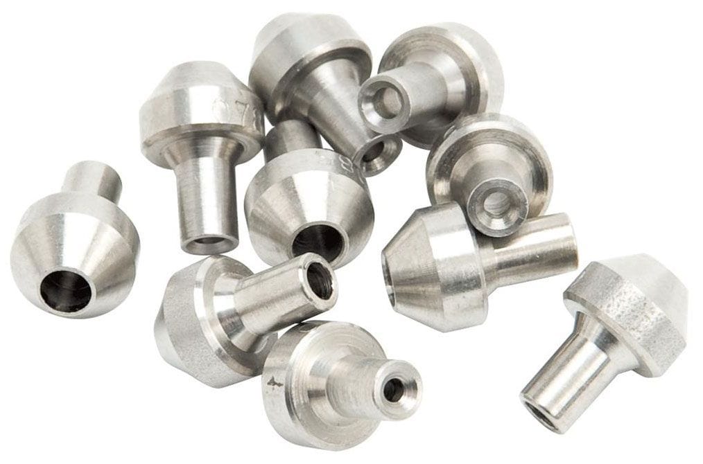 EDELBROCK CNC machined Stainless Steel, .090", Each Nitrous Taper Face Jets ED73090 Autofit
