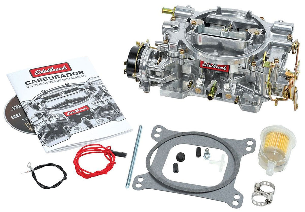 EDELBROCK Electric choke, square flange, non-EGR, Mild performance street & eco 600 CFM Performer Series Carburettor ED1406 Autofit