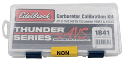 EDELBROCK For ED1812, ED1813 Calibration Kit for Thunder Series AVS Carburettors ED1841 Autofit