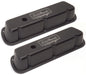 EDELBROCK Ford 289-302-351W, low profile, 2.75" Intake side/ 3.90" Exh side ove Victor Series Valve Covers - Black Finish ED41253 Autofit