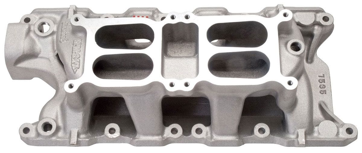 EDELBROCK Ford 289-302W, 1500-6500 rpm RPM Air-Gap Dual Quad Intake Manifold ED7535 Autofit